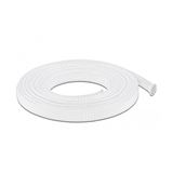 (&euro;1,98*/1m) Delock 5.00m Geflechtschlauch 12mm Wei&szlig;