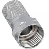 F-Stecker f&uuml;r Koaxkabel mit Au&szlig;enmantel 7,0mm