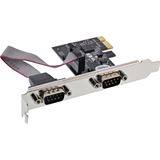Longshine Schnittstellenkarte, 2 Port seriell, PCI Express I/O Card, Longshine Schnittstellenkarte, 2 Port seriell, PCI Express I/O Card,