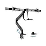 InLine Tischhalterung mit Lifter und USB 3.0, beweglich, für 3 InLine Tischhalterung mit Lifter und USB 3.0, beweglich, für 3