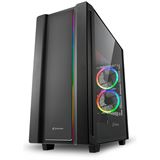 Sharkoon REV220 mit Sichtfenster Midi Tower ohne Netzteil schwarz Sharkoon REV220 mit Sichtfenster Midi Tower ohne Netzteil schwarz