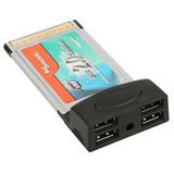 InLine USB 2.0 - PCMCIA Adapter 4 Port