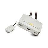 EFB Elektronik 2-Port KVM DisplayPort-USB-Audio mit Kabelsätzen EFB Elektronik 2-Port KVM DisplayPort-USB-Audio mit Kabelsätzen