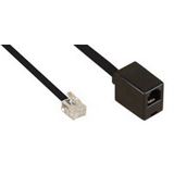 (€0,49*/1m) 10.00m InLine Telefon Verlängerungskabel RJ11 (€0,49*/1m) 10.00m InLine Telefon Verlängerungskabel RJ11