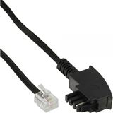 (€1,30*/1m) 3.00m InLine TAE-F Anschlusskabel TAE-F Stecker auf (€1,30*/1m) 3.00m InLine TAE-F Anschlusskabel TAE-F Stecker auf