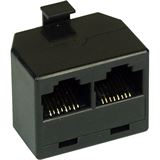 ISDN-Verteiler 1x RJ45 St an 2x RJ45 Bu ohne End