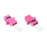 Good Connections LWL Duplex Kupplung, LC (UPC) an LC (UPC), OM4, Good Connections LWL Duplex Kupplung, LC (UPC) an LC (UPC), OM4,
