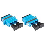 Good Connections LWL Duplex Kupplung, SC (UPC) an SC (UPC), OS2, Good Connections LWL Duplex Kupplung, SC (UPC) an SC (UPC), OS2,