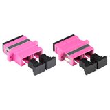 Good Connections LWL Duplex Kupplung, SC (UPC) an SC (UPC), OM4, Good Connections LWL Duplex Kupplung, SC (UPC) an SC (UPC), OM4,