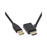 InLine HDMI Adapter Stecker/Buchse mit USB-Power Einspeisung InLine HDMI Adapter Stecker/Buchse mit USB-Power Einspeisung