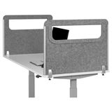 Bakker Elkuizen Seitenwand rund mit Acrylglasscheibe 60 grau Bakker Elkuizen Seitenwand rund mit Acrylglasscheibe 60 grau