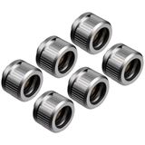 EK Water Blocks EK-Quantum Torque HDC 14 - 6er-Pack, Satin Titanium