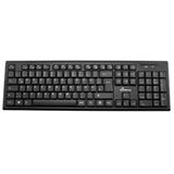 MediaRange Tastatur 2.4 GHz und USB Deutsch schwarz (kabellos)