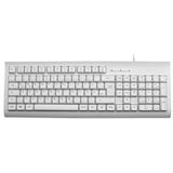 MediaRange Tastatur USB 2.0 mit Chip-Kartenleseger&auml;t weiss