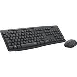 Logitech MK295 Silent Wireless Combo schwarz, USB, CH Layout