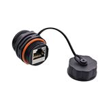 InLine Patchkabelkupplung Cat.6A, wasserdicht IP68, Kupplung für InLine Patchkabelkupplung Cat.6A, wasserdicht IP68, Kupplung für