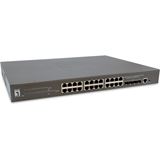 LevelOne Switch 28x GE GTP-2871 4xGSFP 400W 24xPoE