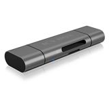 RaidSonic Icy Box IB-CR201-C3 Dual-Slot-Cardreader, USB-C 3.0 RaidSonic Icy Box IB-CR201-C3 Dual-Slot-Cardreader, USB-C 3.0