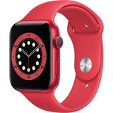 Apple Watch S6 Aluminium 44mm Cellular Rot (Sportarmband Rot) Apple Watch S6 Aluminium 44mm Cellular Rot (Sportarmband Rot)