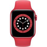 Apple Watch Series 6 (GPS) 40mm Aluminium rot mit Sportarmband rot Apple Watch Series 6 (GPS) 40mm Aluminium rot mit Sportarmband rot