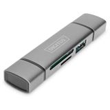 Digitus Dual Card Reader USBC USB 3.0, OTGCombo Card Reader Hub Digitus Dual Card Reader USBC USB 3.0, OTGCombo Card Reader Hub