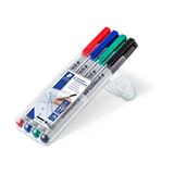 Staedtler Folienstift Lumocolor B nonperm 4St