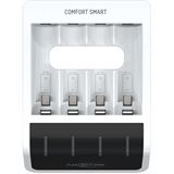 ANSMANN Ladegerät Comfort Smart +Akk USB Eingang für 1-4 ANSMANN Ladegerät Comfort Smart +Akk USB Eingang für 1-4