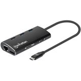 Manhattan USB -C 3.2 Gen 1-Adapter,HDMI,USB,USB-C-PD,RJ45,SD 152440 Manhattan USB -C 3.2 Gen 1-Adapter,HDMI,USB,USB-C-PD,RJ45,SD 152440