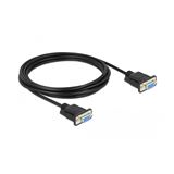 (&euro;2,97*/1m) 3.00m Delock Nullmodem Anschlusskabel Seriell D-Sub