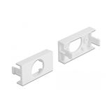 Delock Easy 45 Modulblende Loch-Ausschnitt Ø 19,2 mm, 45 x Delock Easy 45 Modulblende Loch-Ausschnitt Ø 19,2 mm, 45 x