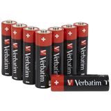 Verbatim USV Acc Battery AA Alkaline 8 Pack