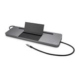 i-Tec USB-C Metal Ergonomic 4K 3x Display Docking Station + Power