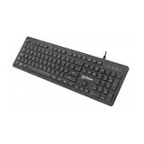 Manhattan Ultraflache Gaming-Tastatur USB Deutsch schwarz Manhattan Ultraflache Gaming-Tastatur USB Deutsch schwarz