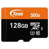 128GB TeamGroup R80/W20 microSDXC Kit, UHS-I, Class 10 128GB TeamGroup R80/W20 microSDXC Kit, UHS-I, Class 10
