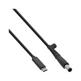 2.00m InLine USB Typ-C zu HP Notebook (rund/groß) Ladekabel 2.00m InLine USB Typ-C zu HP Notebook (rund/groß) Ladekabel
