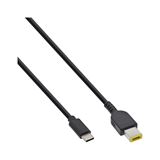 2.00m InLine USB Typ-C zu Lenovo Notebook (rechteckig) Ladekabel 2.00m InLine USB Typ-C zu Lenovo Notebook (rechteckig) Ladekabel