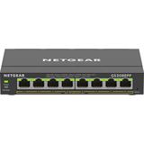 Netgear SOHO GS300 Desktop Gigabit Smart Switch, 8x RJ-45, 120W PoE+
