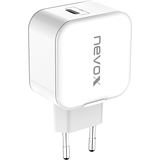 Nevox USB PD Type C Ladegerät (Power Adapter) 20 Watt, weiss Nevox USB PD Type C Ladegerät (Power Adapter) 20 Watt, weiss