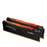 32GB HyperX Fury RGB, DDR4-3466 DIMM, CL17, (2x16GB) 32GB HyperX Fury RGB, DDR4-3466 DIMM, CL17, (2x16GB)