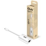 Club3D Adapter USB 3.2 Typ C > RJ-45 Gigabit LAN St/Bu