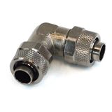 Aquatuning 13/10mm (10x1,5mm) L Schlauchverbinder - schwarz nickel Aquatuning 13/10mm (10x1,5mm) L Schlauchverbinder - schwarz nickel
