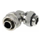 Aquatuning 13/10mm (10x1,5mm) Anschraubtülle 90° drehbar G1/4 Aquatuning 13/10mm (10x1,5mm) Anschraubtülle 90° drehbar G1/4