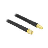 15.00m Delock Antennenkabel SMA Stecker zu SMA Buchse LMR/CFD300 low