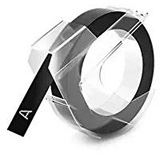 Dymo Pr&auml;geband 9mm x 3m schwarz gl&auml;nzend schwarz