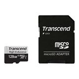 128GB Transcend 350V R100/W45 microSDXC Kit, UHS-I U1, Class 10 128GB Transcend 350V R100/W45 microSDXC Kit, UHS-I U1, Class 10