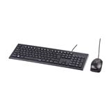 Hama Cortino Wired Tastatur und Maus Set, USB, DE Layout (00134958) Hama Cortino Wired Tastatur und Maus Set, USB, DE Layout (00134958)