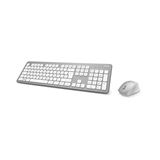 Hama KMW-700 Funk Tastatur und Maus Set, silber/weiss, USB, DE Layout Hama KMW-700 Funk Tastatur und Maus Set, silber/weiss, USB, DE Layout