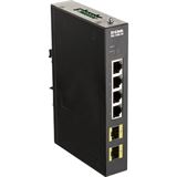 D-Link DIS-100G-6S 4-port Gigabit inkl. 2x100/1000M