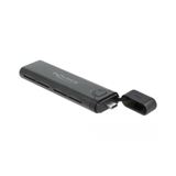 Delock Externes USB Type-C&Ouml; Combo Geh&auml;use f&uuml;r M.2 NVMe PCIe oder SATA SSD -