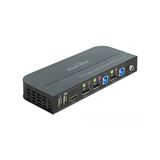 Delock DisplayPort 1.4 KVM Switch 8K 30 Hz mit USB 3.0 und Audio Delock DisplayPort 1.4 KVM Switch 8K 30 Hz mit USB 3.0 und Audio